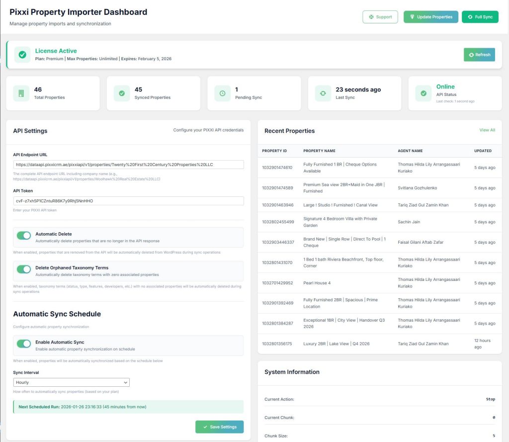 Pixxi Property Importer